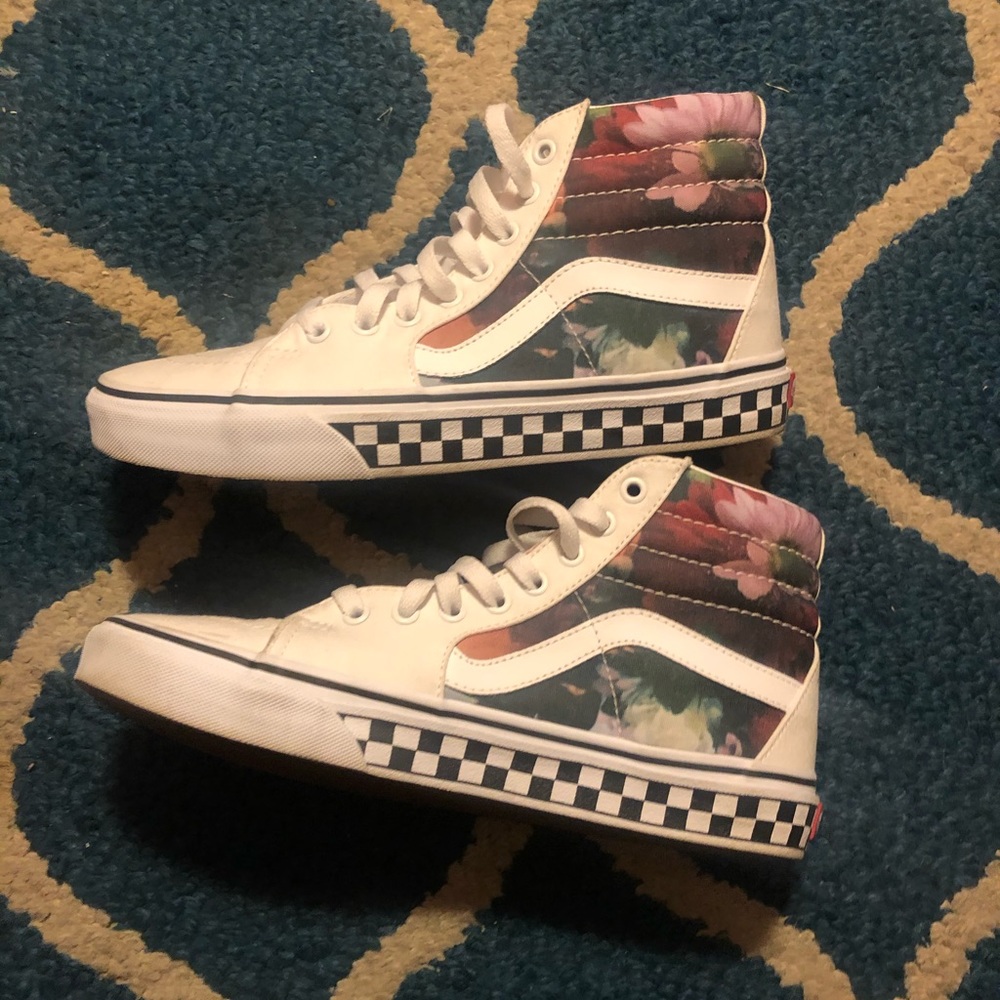 Vans Sk8-hi Tops Customs Women’s 9.5, Men’s 8